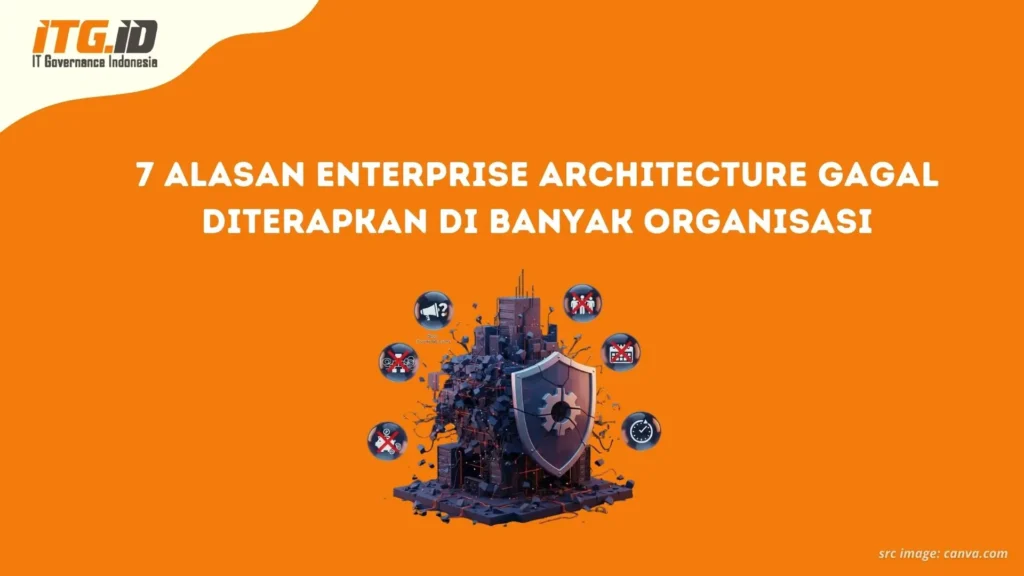 7 Alasan Enterprise Architecture Gagal Diterapkan di Banyak Organisasi