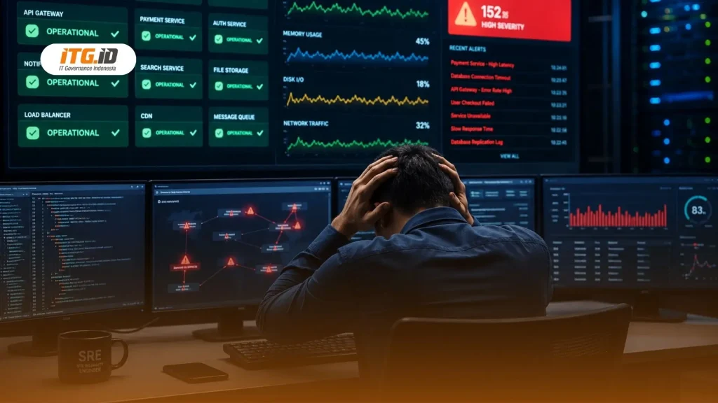 Tim IT Operations menerapkan kerangka kerja Site Reliability Engineering