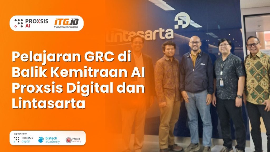 Penandatanganan kemitraan strategis AI Proxsis Digital dan Lintasarta