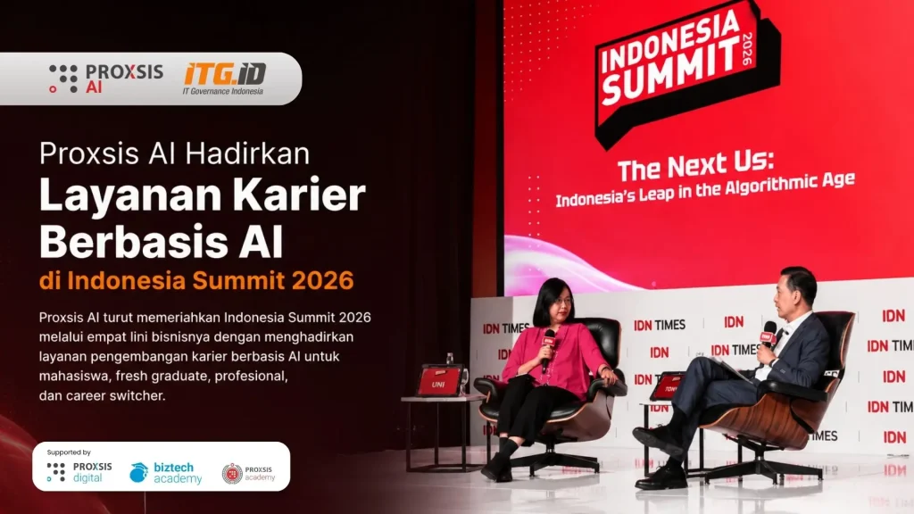 booth layanan karier ai proxsis di indonesia summit 2026